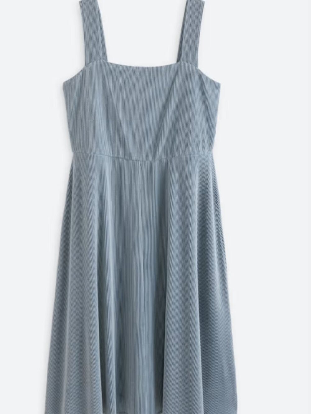 Nine Britton Women's blue sleeveless midi dress 1X